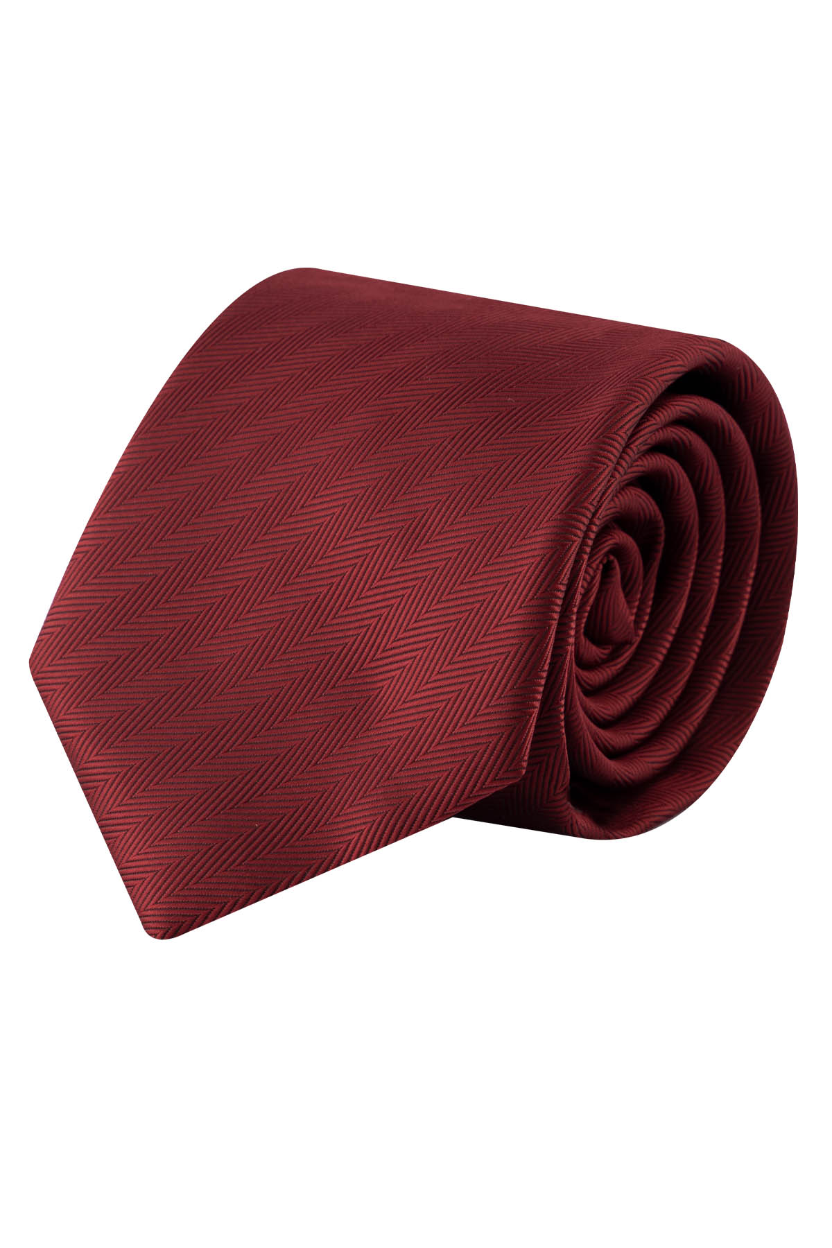 Corbata Color Vino Roberts Red