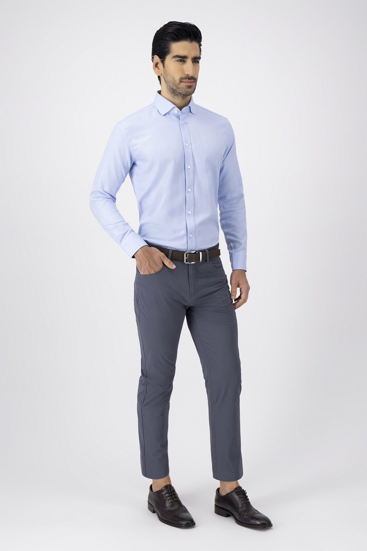 Camisa Formal Non Iron Contemporary Fit