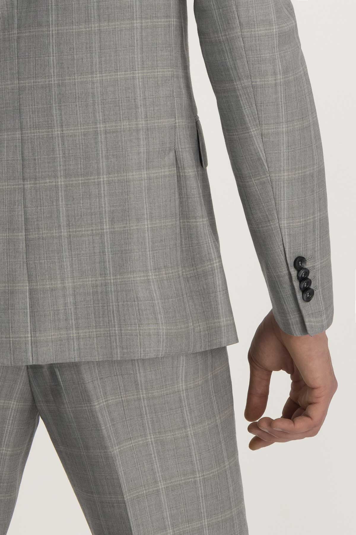 Traje Roberts Gris Acero Contemporary Fit