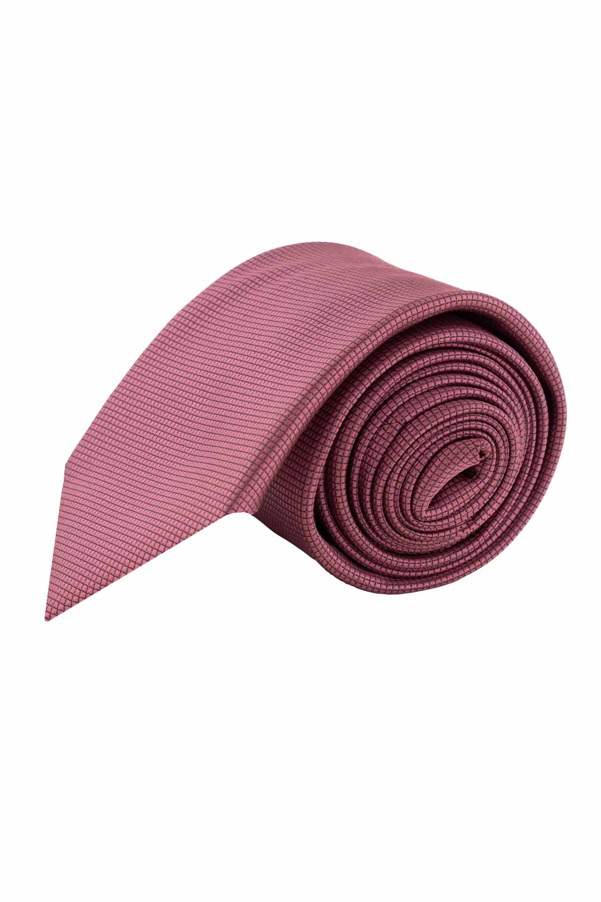 Corbata Color Rosa Obscuro Roberts Red