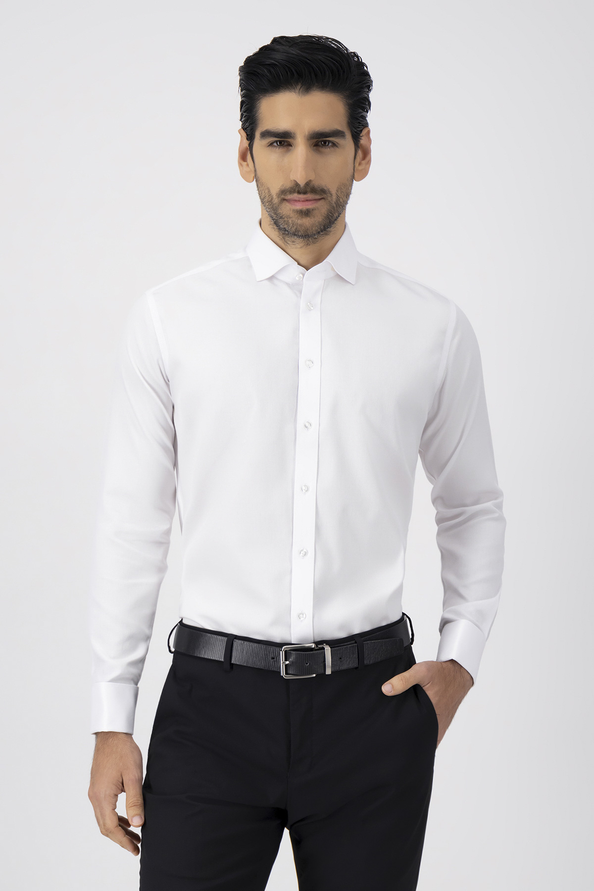 Camisa Formal NON IRON Contemporary Fit Blanco