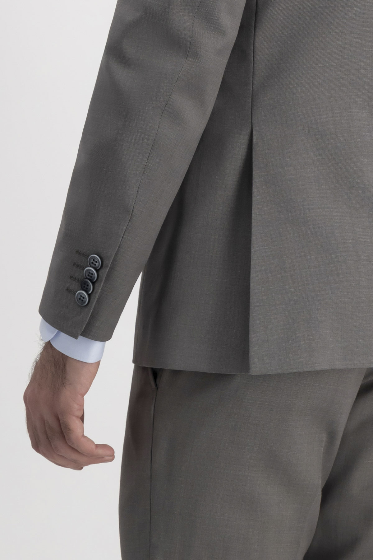 Traje Roberts Gris Acero Slim Fit image number 4