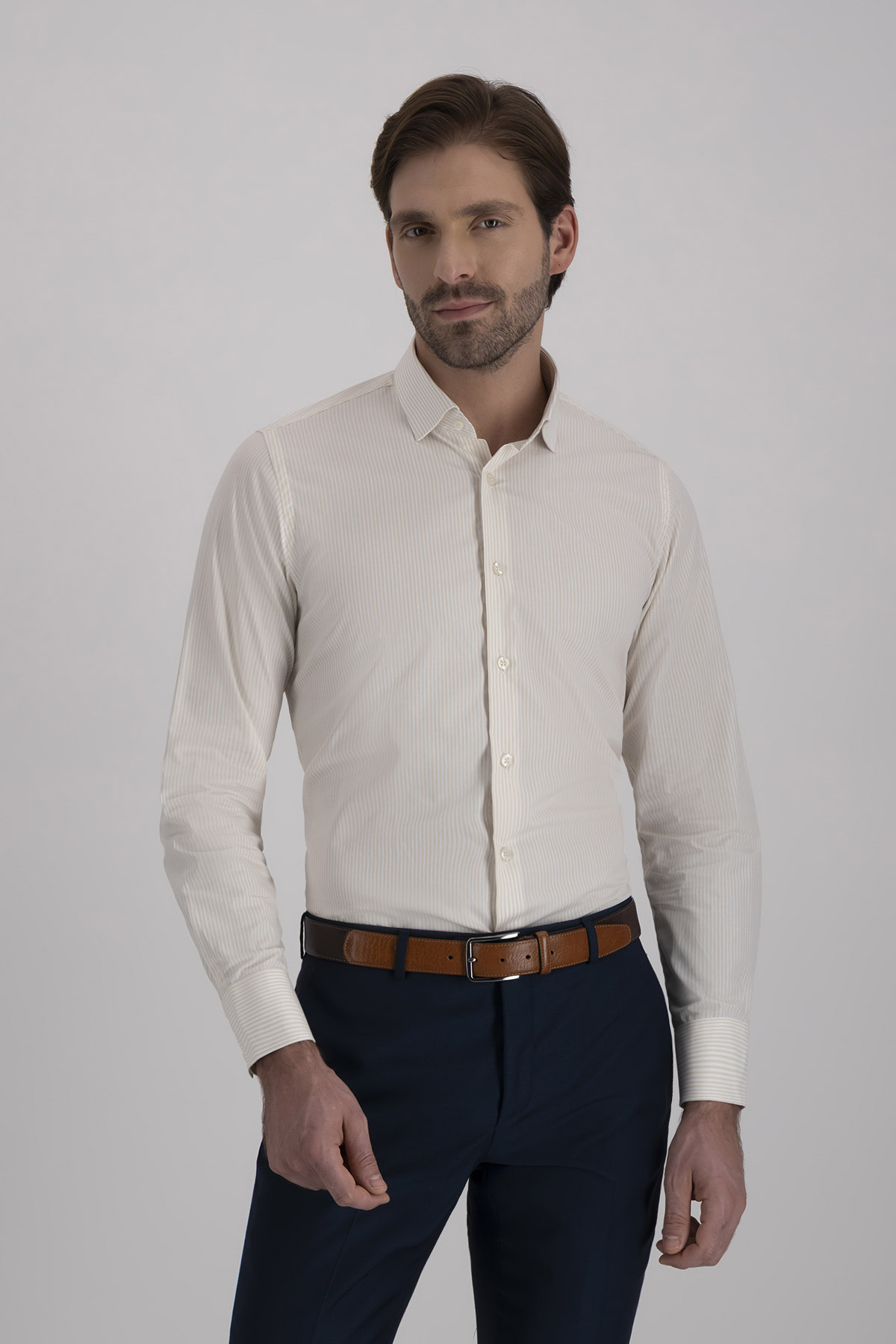 Camisa Formal Bamboo Slim Fit