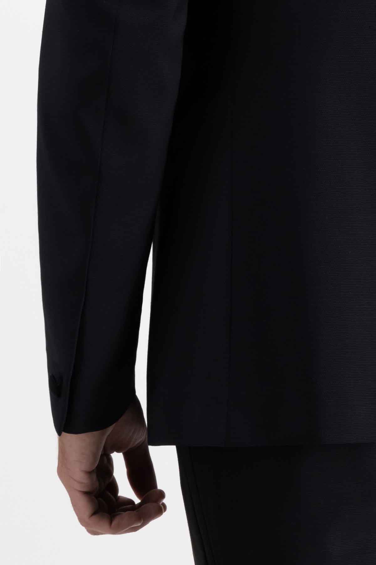 Smoking Calderoni Negro Contemporary Fit