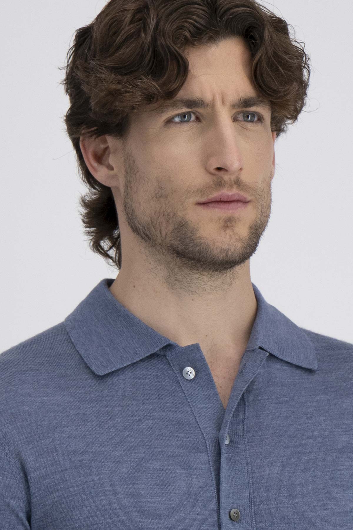 Suéter Casual Merino Wool Contemporary Fit image number 1