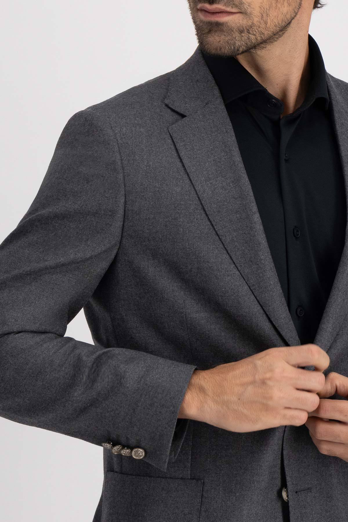 Blazer Roberts Gris Slim Fit image number 2