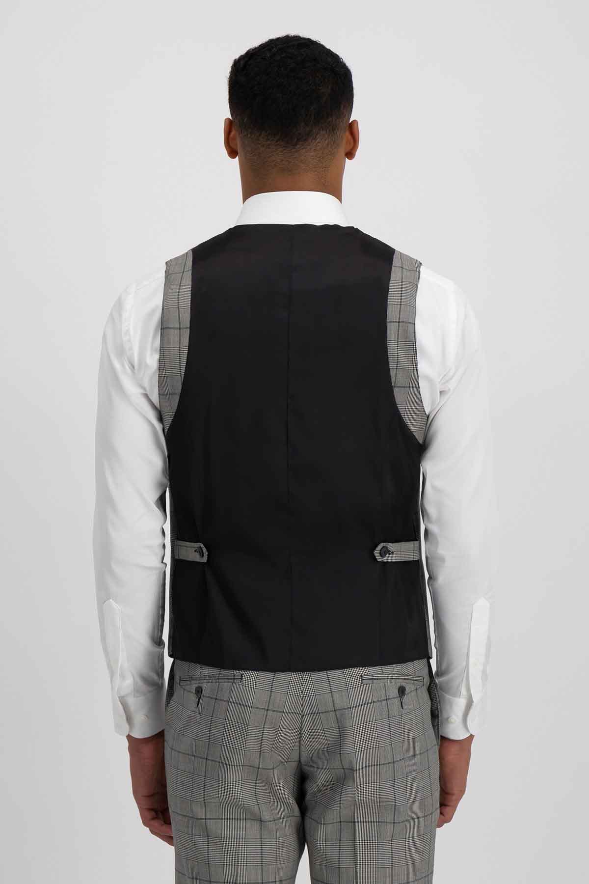Traje Trío Gris Roberts Red Slim Fit