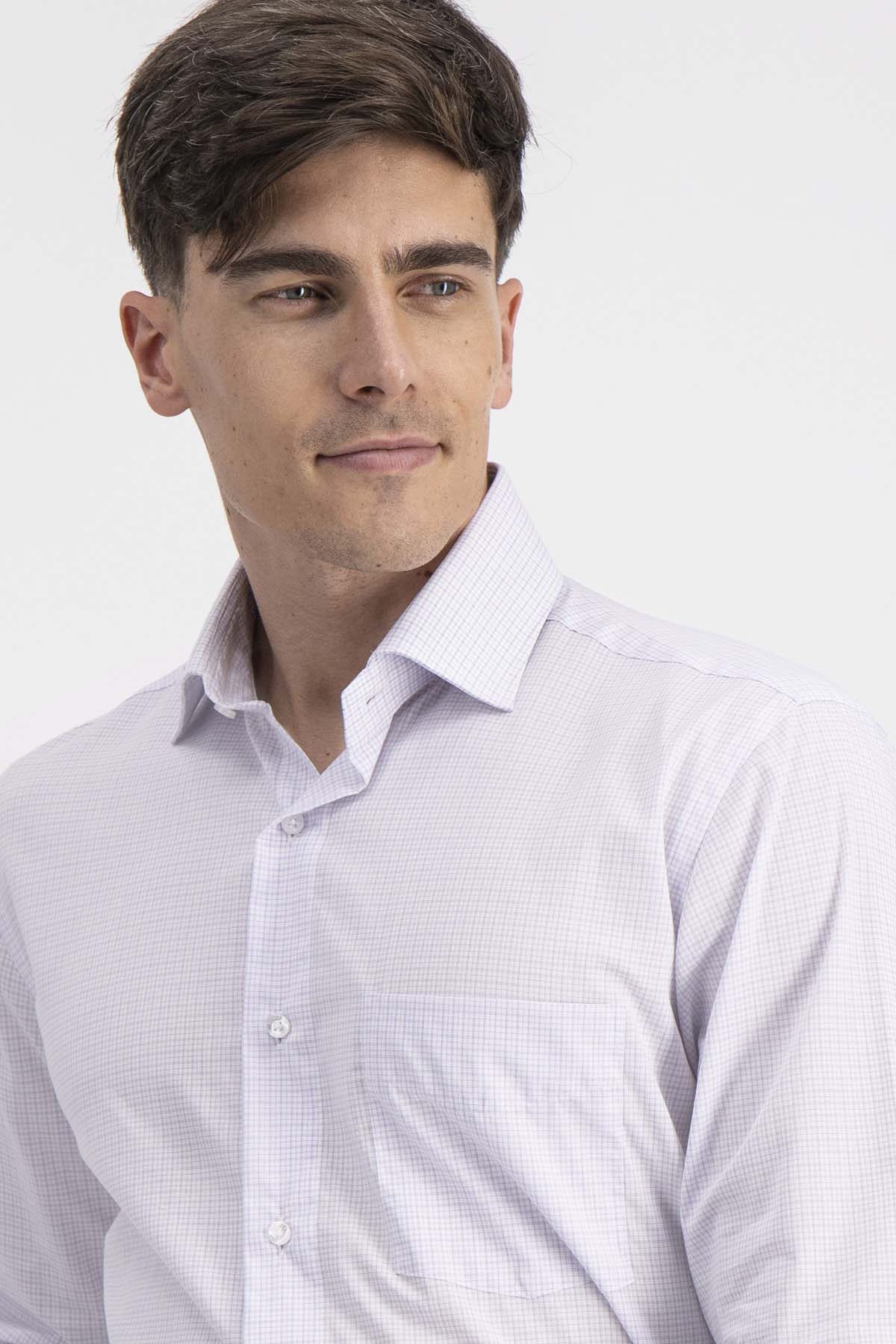 Camisa Formal Roberts Easy Care Contemporary Fit Color Blanco