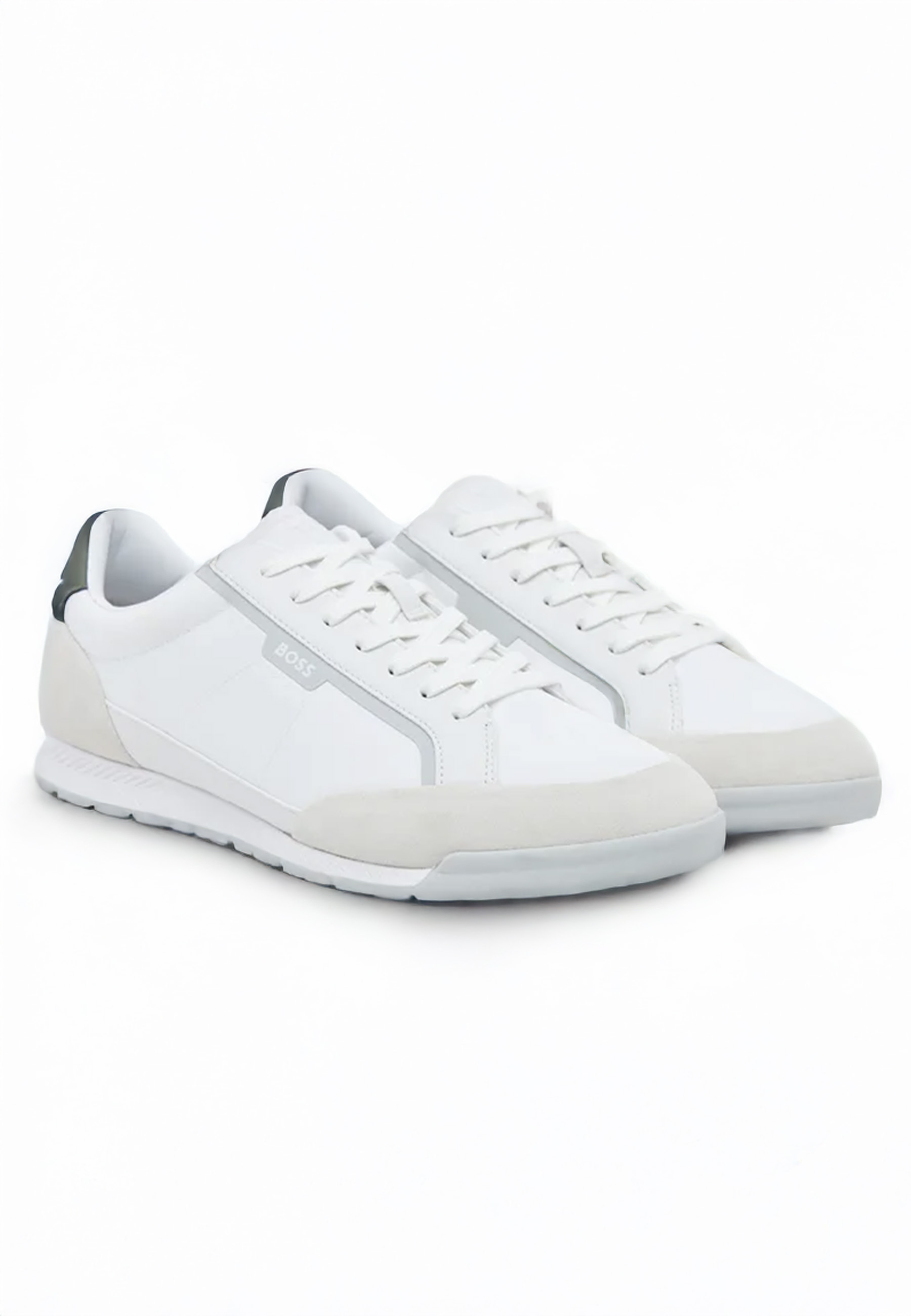 Deportivas De Caña Baja En Ante Y Piel Sintética image number 1