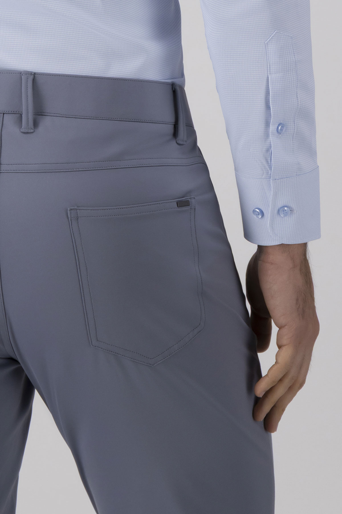 Camisa Formal Anatomic Technology Slim Fit Azul