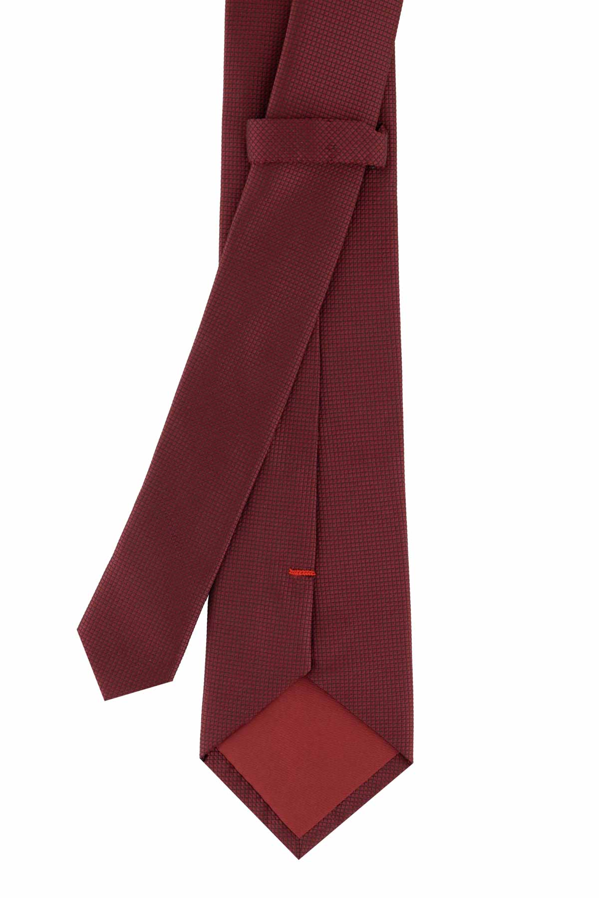 Corbata Color Vino Roberts Red