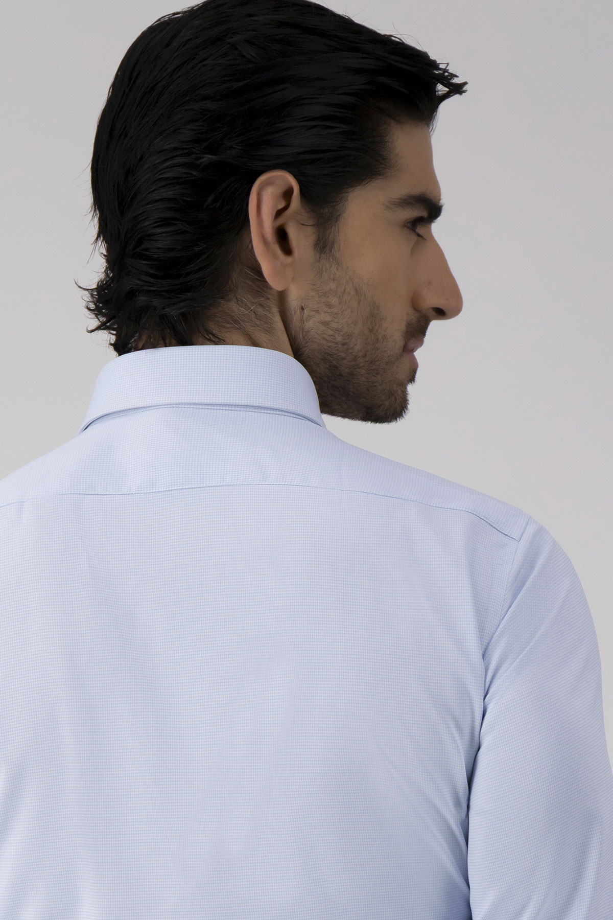 Camisa Formal Anatomic Technology Slim Fit Azul