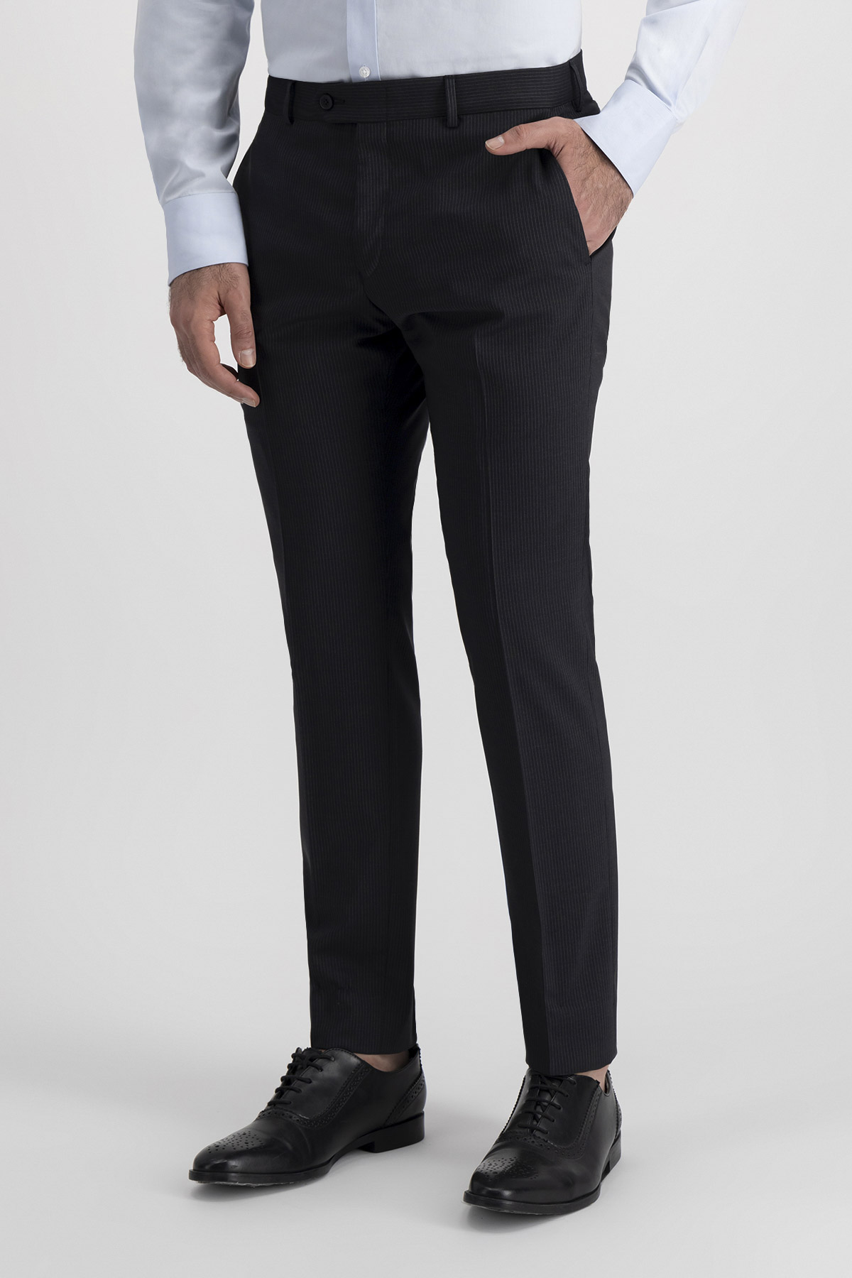 Traje Roberts Gris Oxford Slim Fit