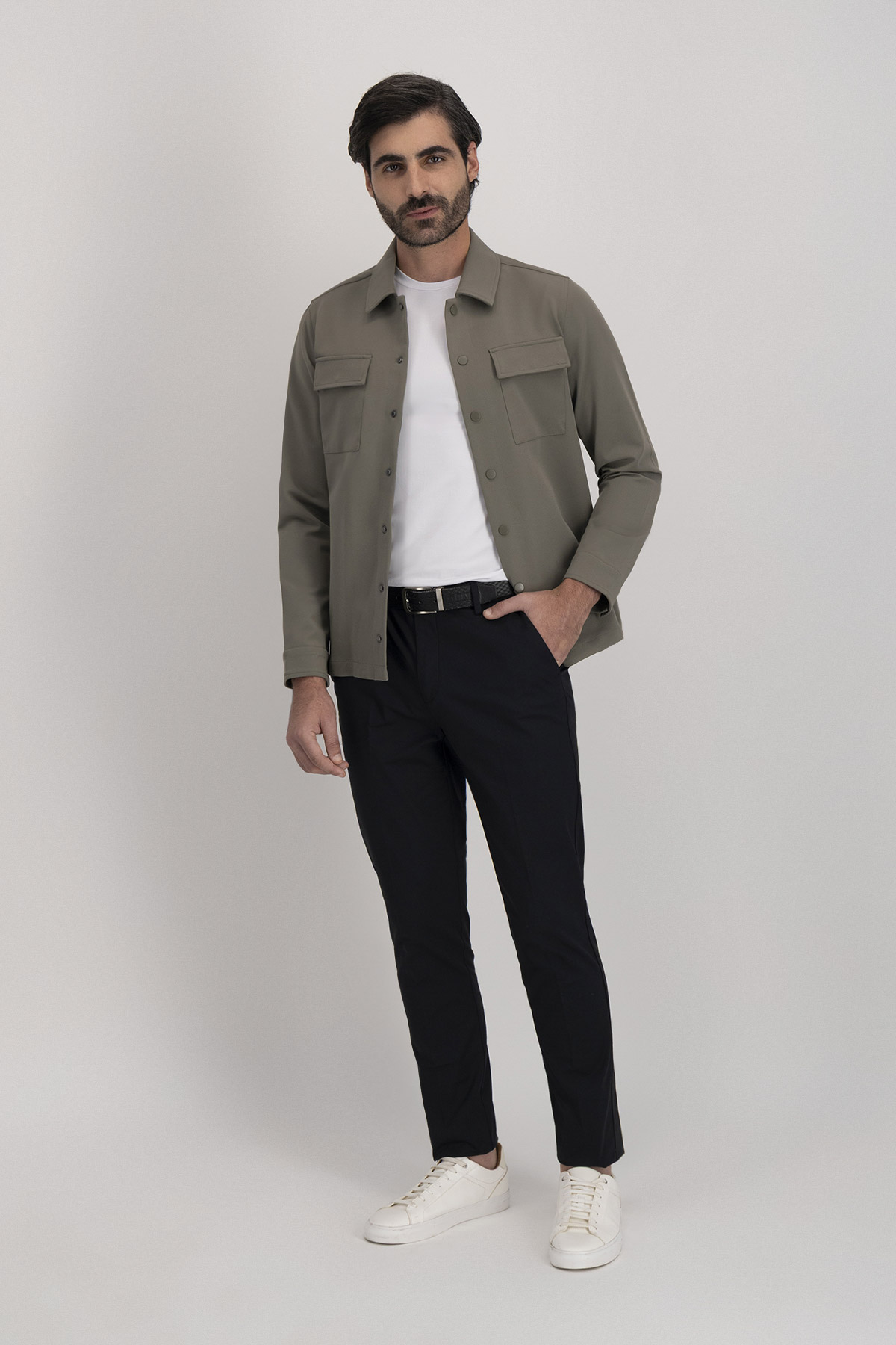 Sobrecamisa Roberts Red Slim Fit