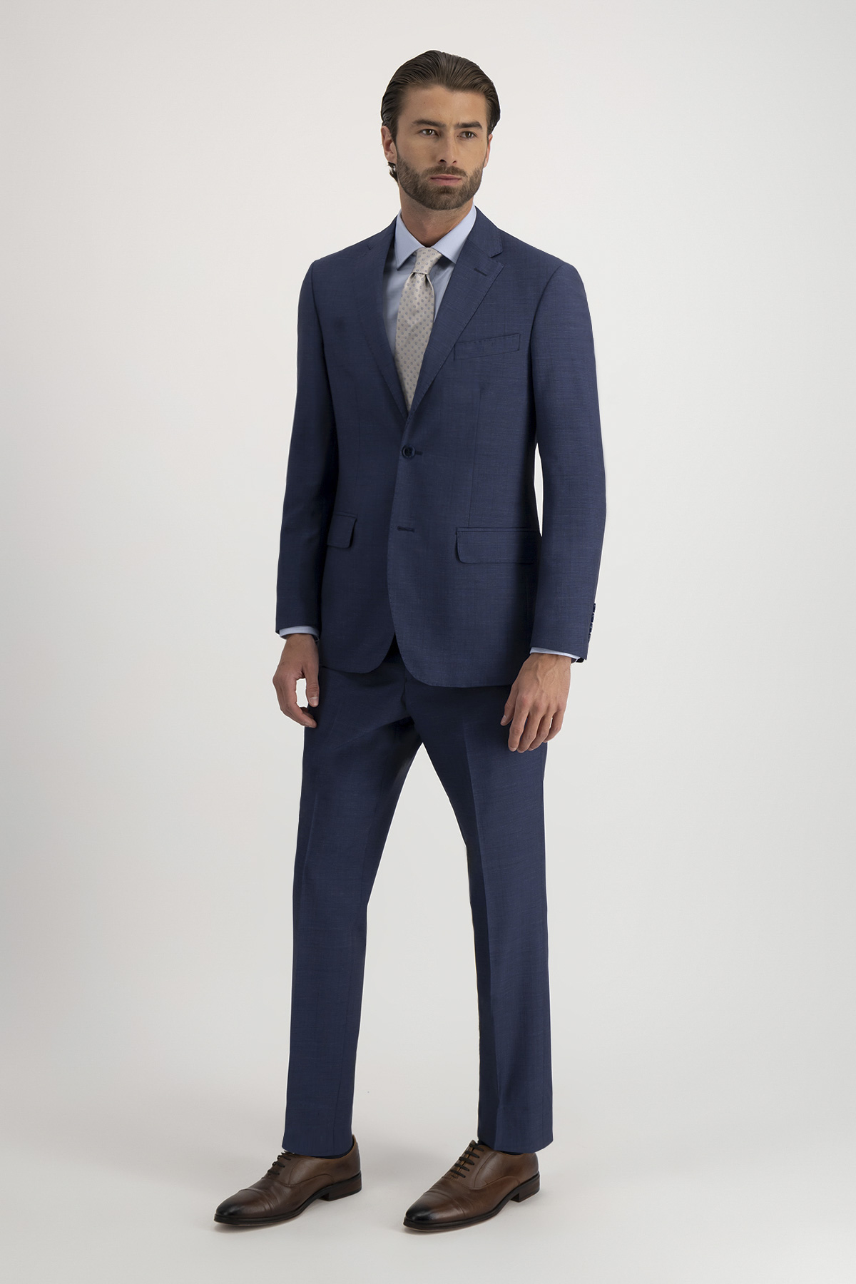 Traje Roberts Azul Marino Contemporary Fit
