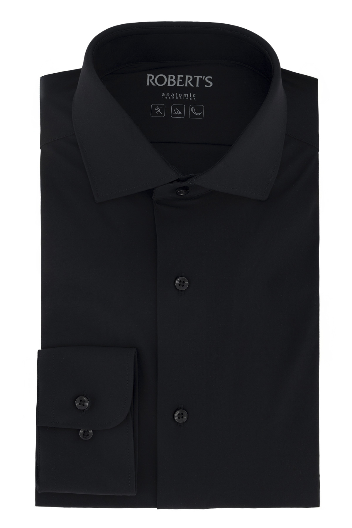 Camisa Formal Roberts Red Slim Fit Negro