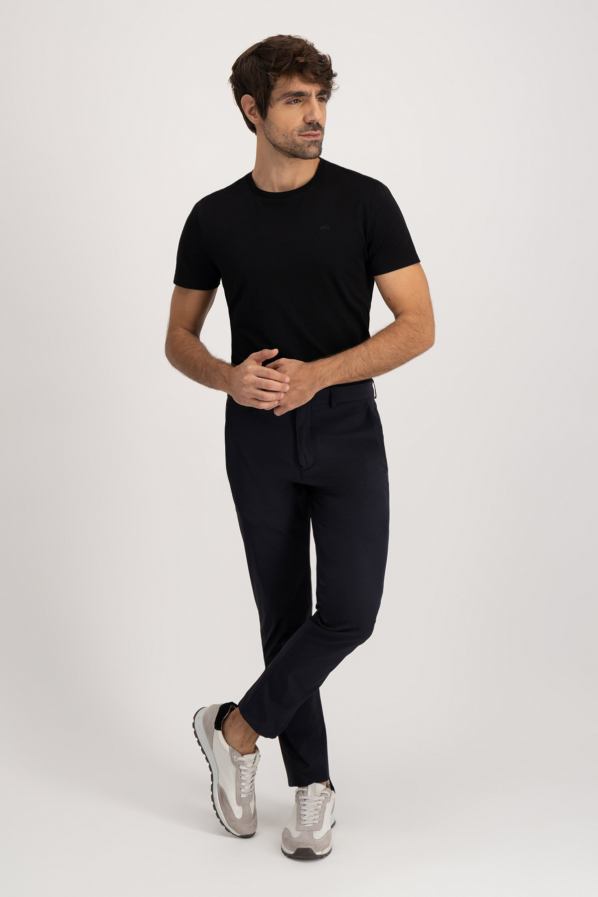 Pantalón Casual Roberts Red Azul Marino Slim Fit