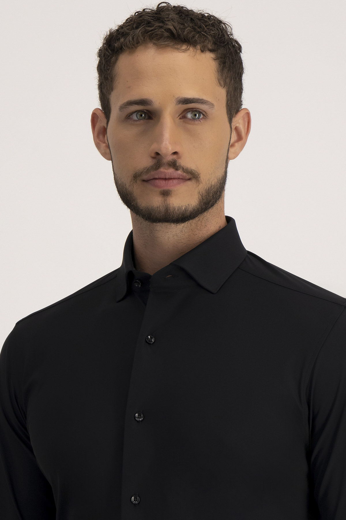 Camisa Formal Roberts Red Slim Fit Negro