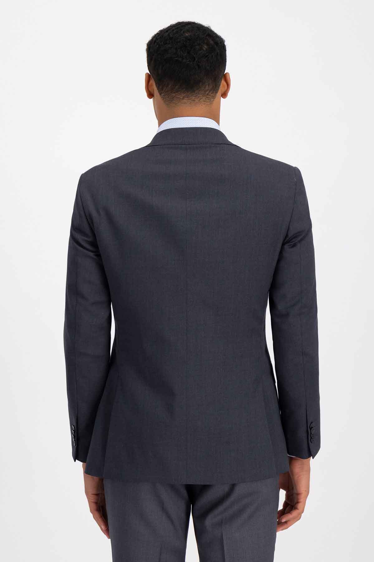 Saco Roberts Slim fit Color gris oxford image number 2