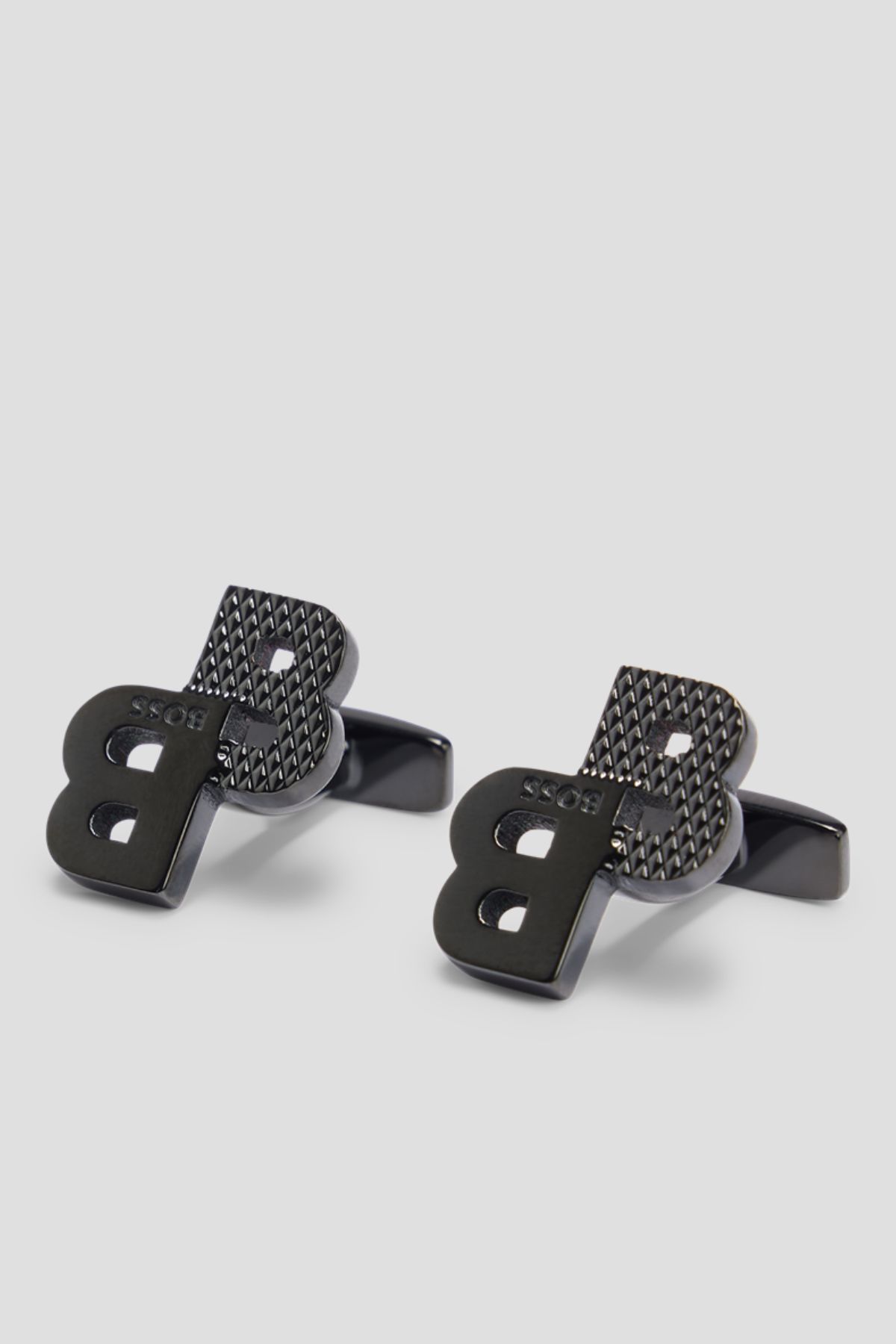MANCUERNILLAS BOSS CON DOBLE MONOGRAMA