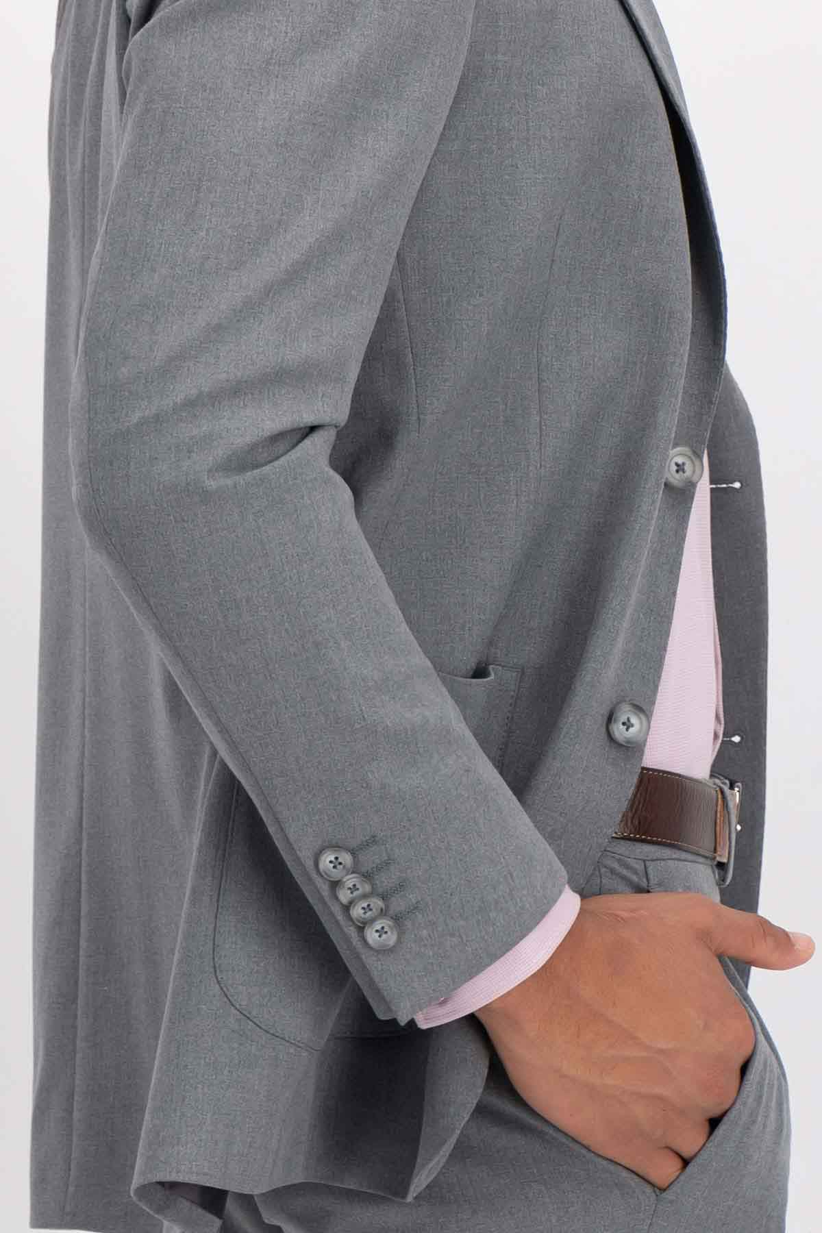 Traje Roberts Red Gris Claro Slim Fit