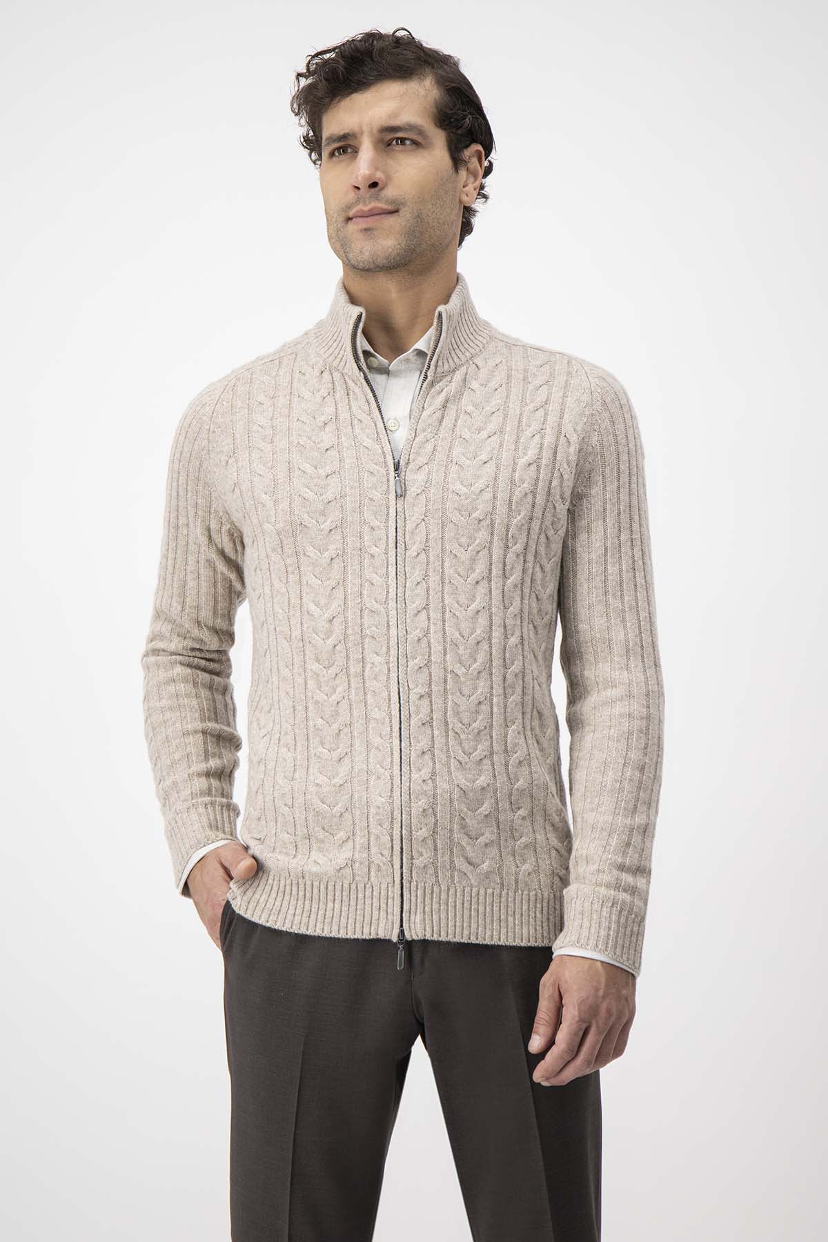 Suéter Calderoni Café Contemporary Fit