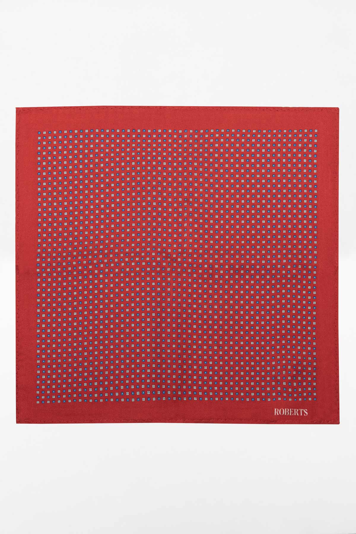 Pañuelo De Bolsillo De Seda Rojo image number 1