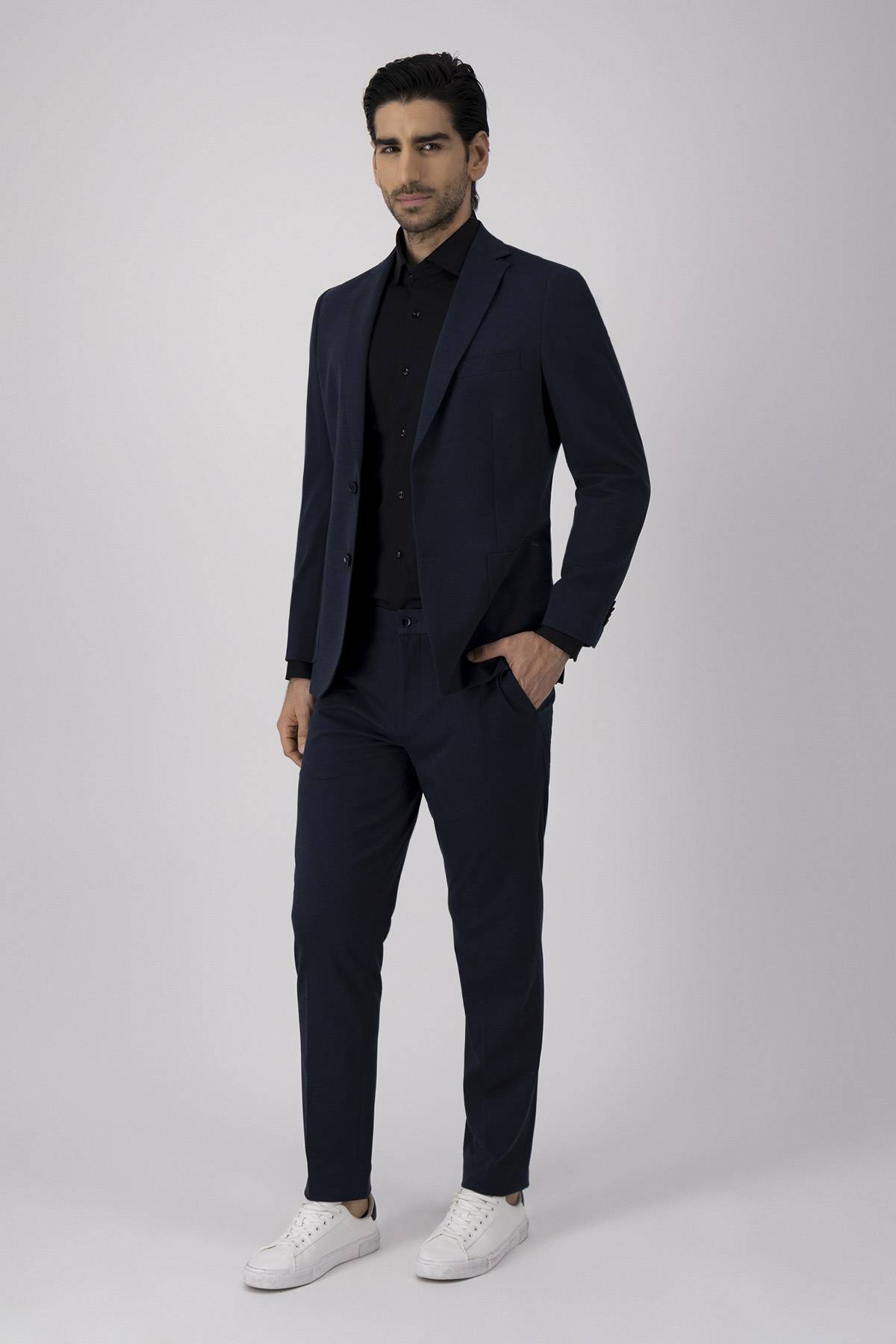 Traje Anatomic Technology Slim Fit Azul Marino