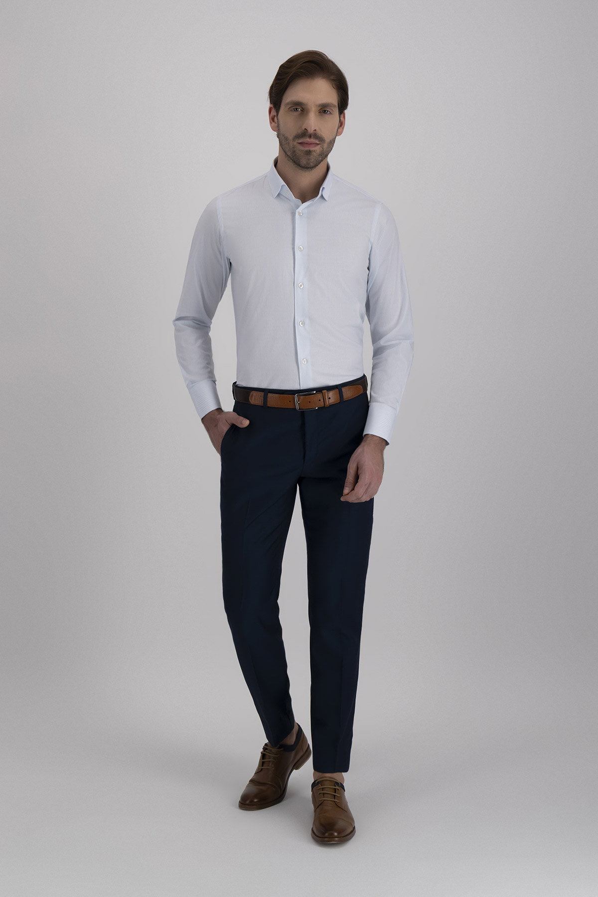 Camisa Formal Bamboo Slim Fit
