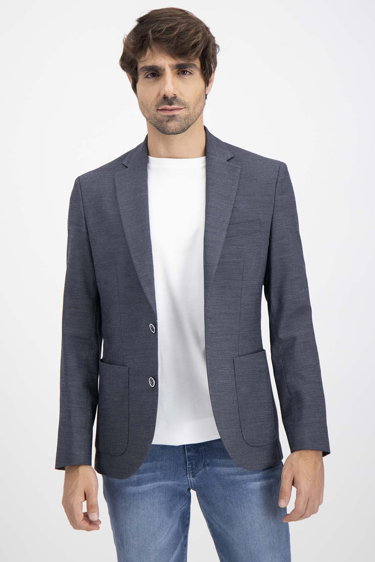 Saco Sport Roberts Red Azul Marino Slim Fit