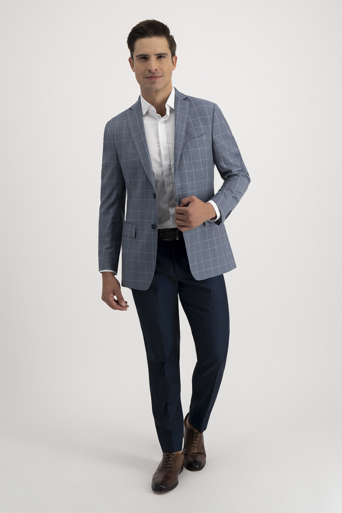 Pantalón Formal Verde Obscuro Roberts Slim Fit