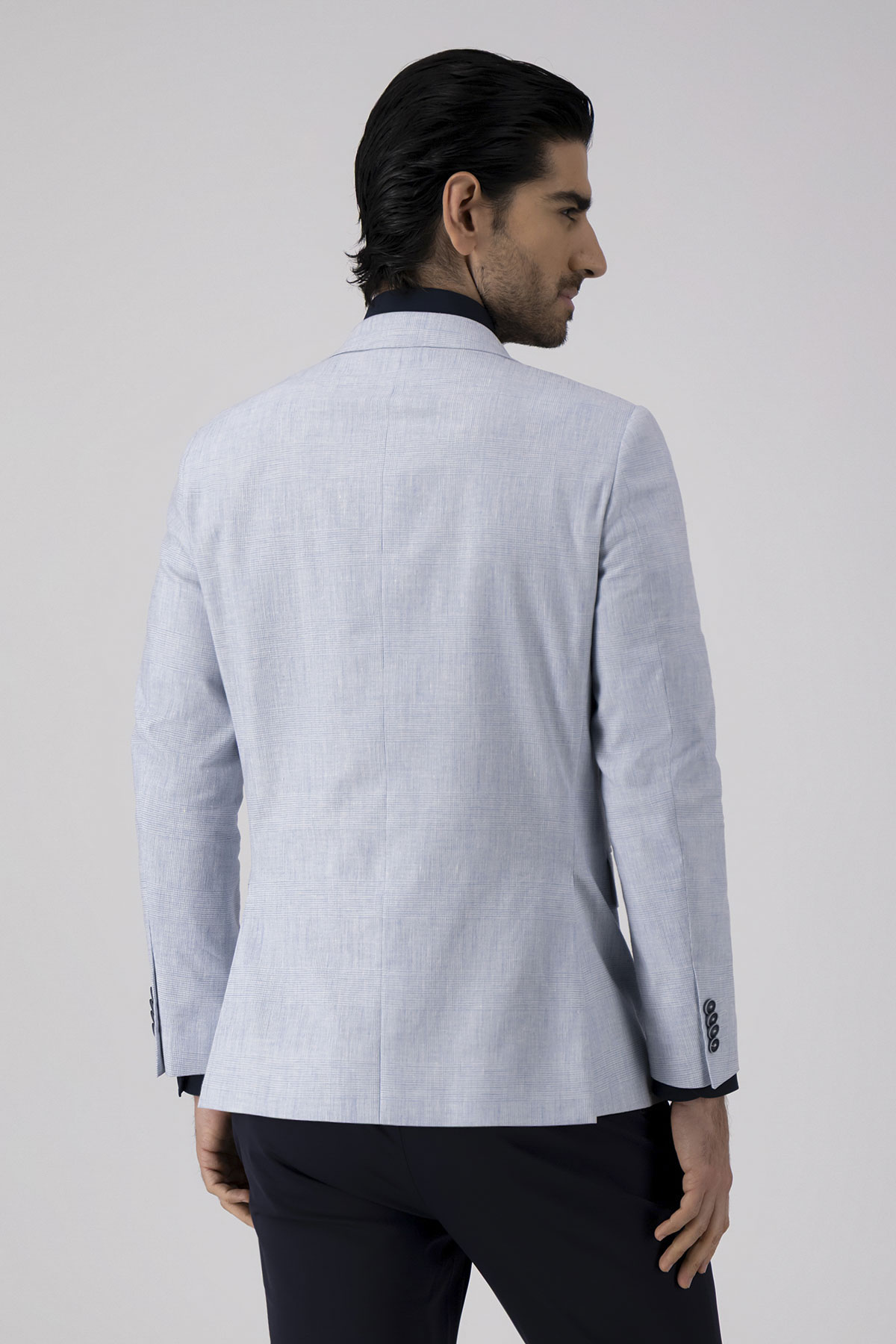 Saco Casual Slim Fit Azul Marino
