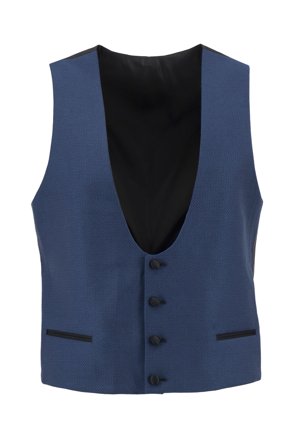 Chaleco Formal Slim Fit Azul Marino