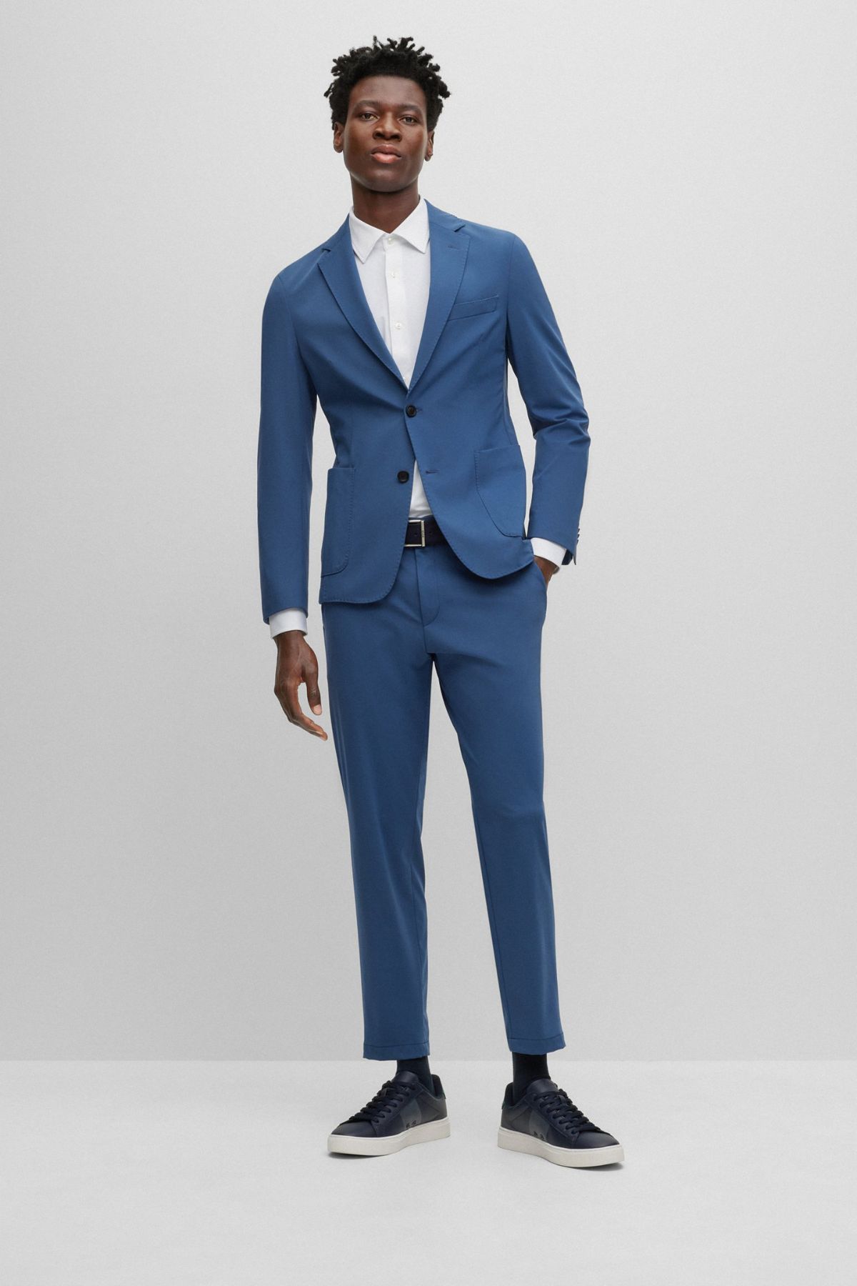 Camisa Boss Formal Blanca Slim fit