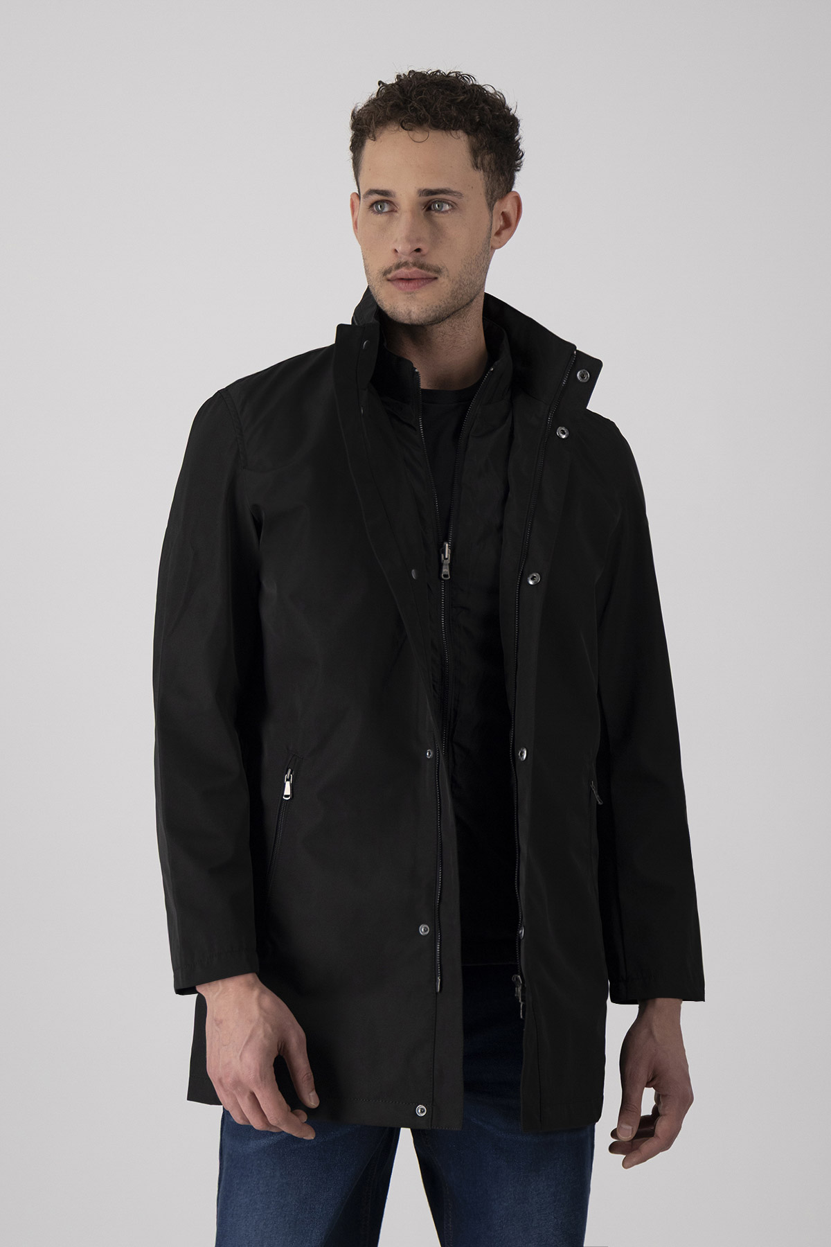 Gabardina Casual Contemporary Fit