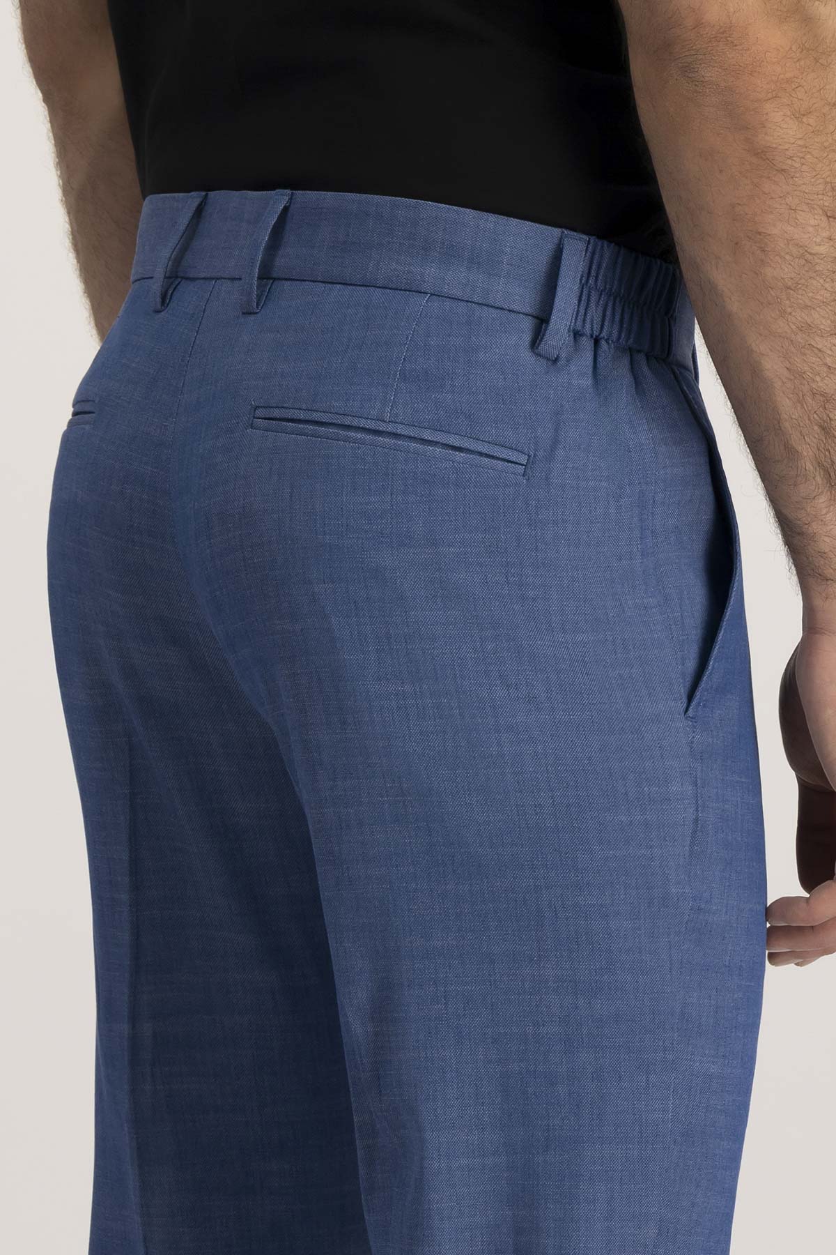 Pantalón Formal Anatomic Technology Azul Slim Fit
