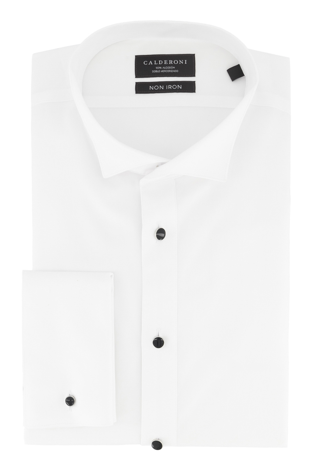 Camisa Formal NON IRON Calderoni Blanco Contemporary Fit