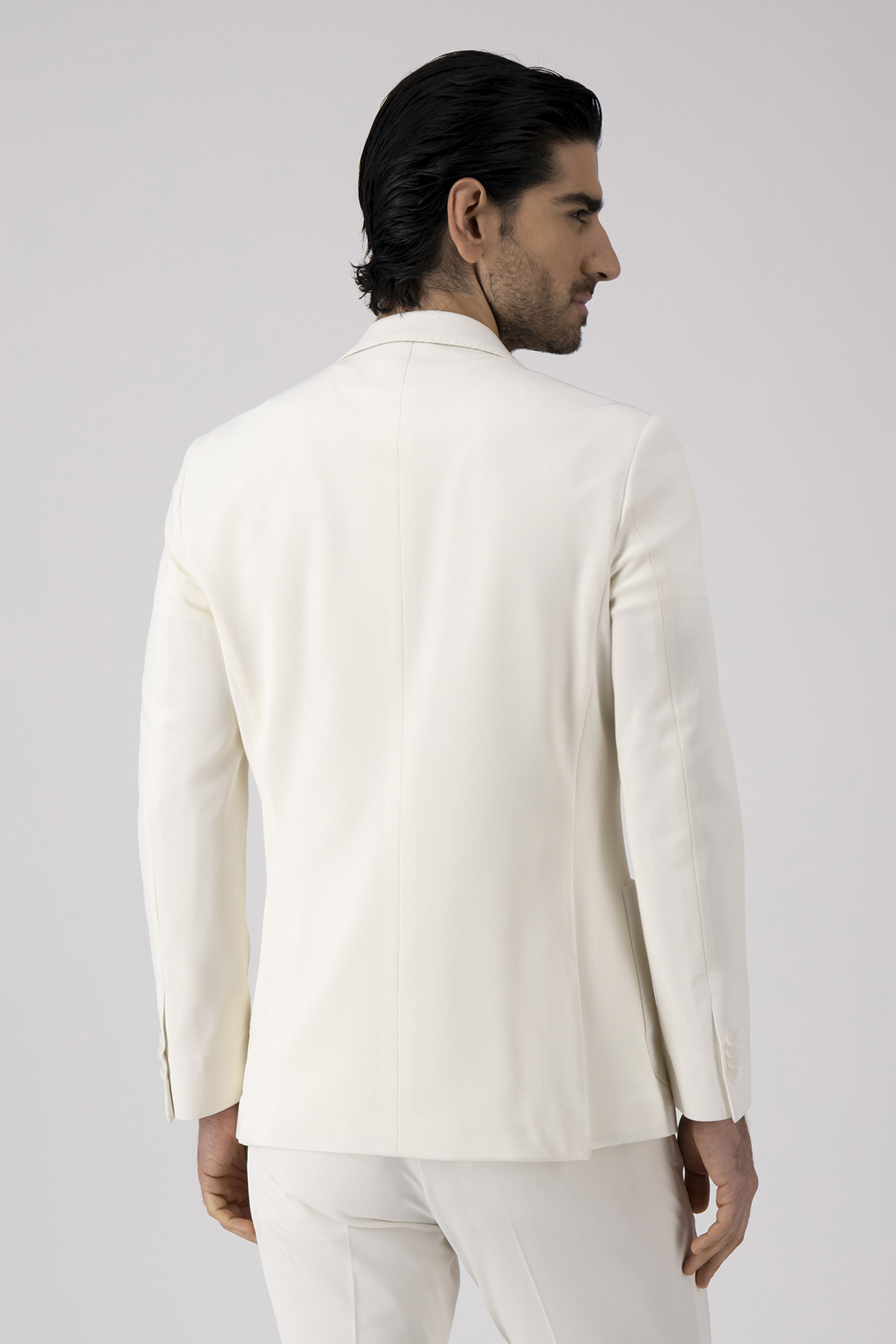Traje Anatomic Technology Slim Fit Blanco