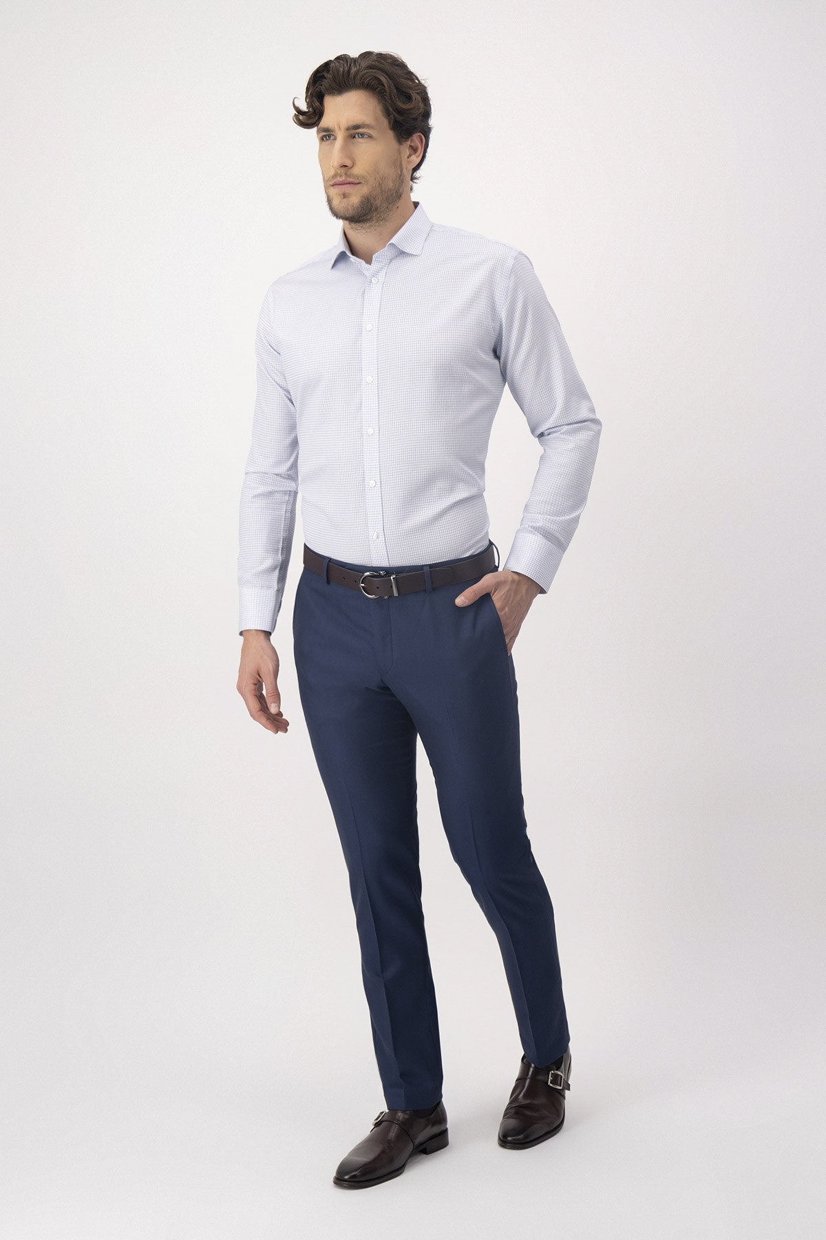 Camisa Formal Non Iron Contemporary Fit