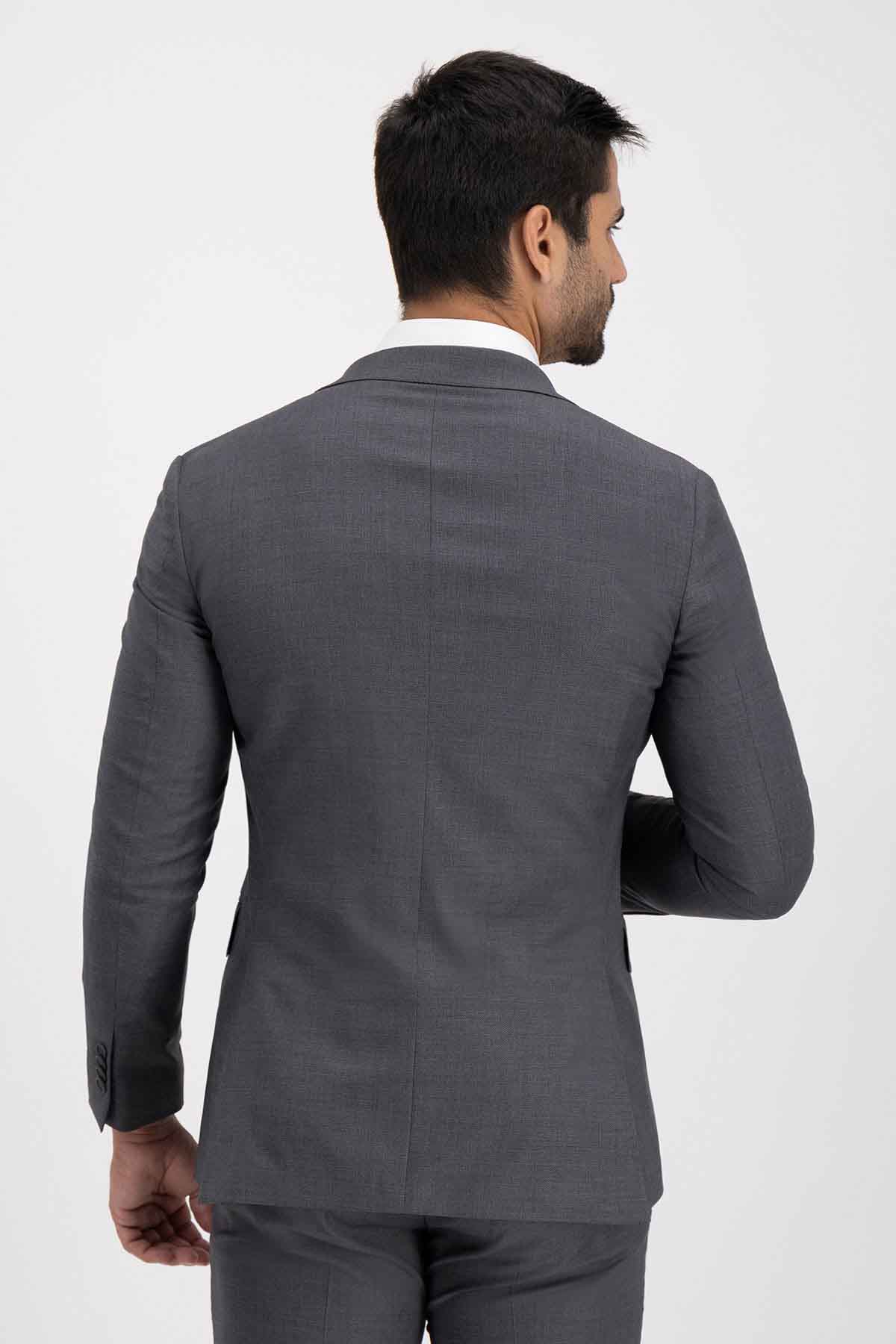 Traje Roberts Gris Oxford Slim Fit