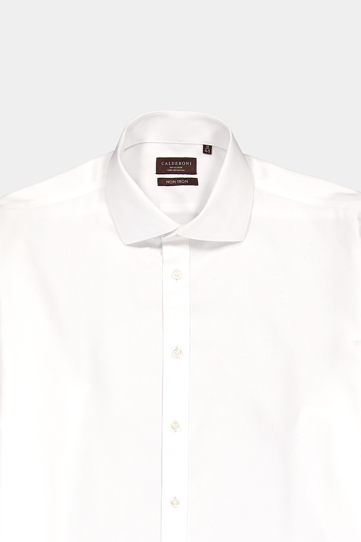Camisa Vestir Calderoni Regular Fit Blanco