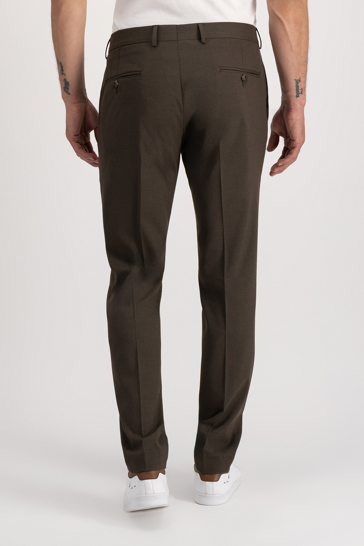 Traje Roberts Red Verde Oliva Slim Fit