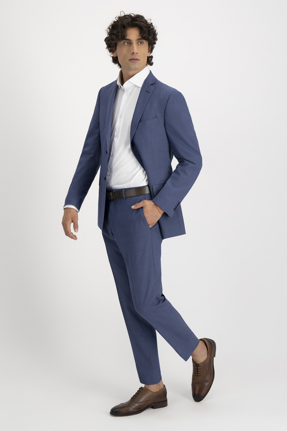 Traje Slim Fit Gris