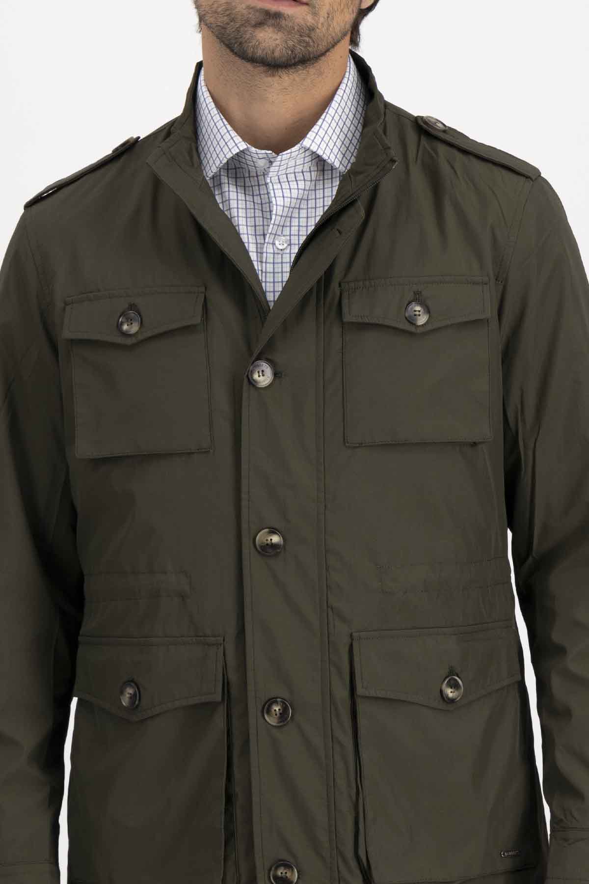 Chamarra Roberts Verde Regular Fit