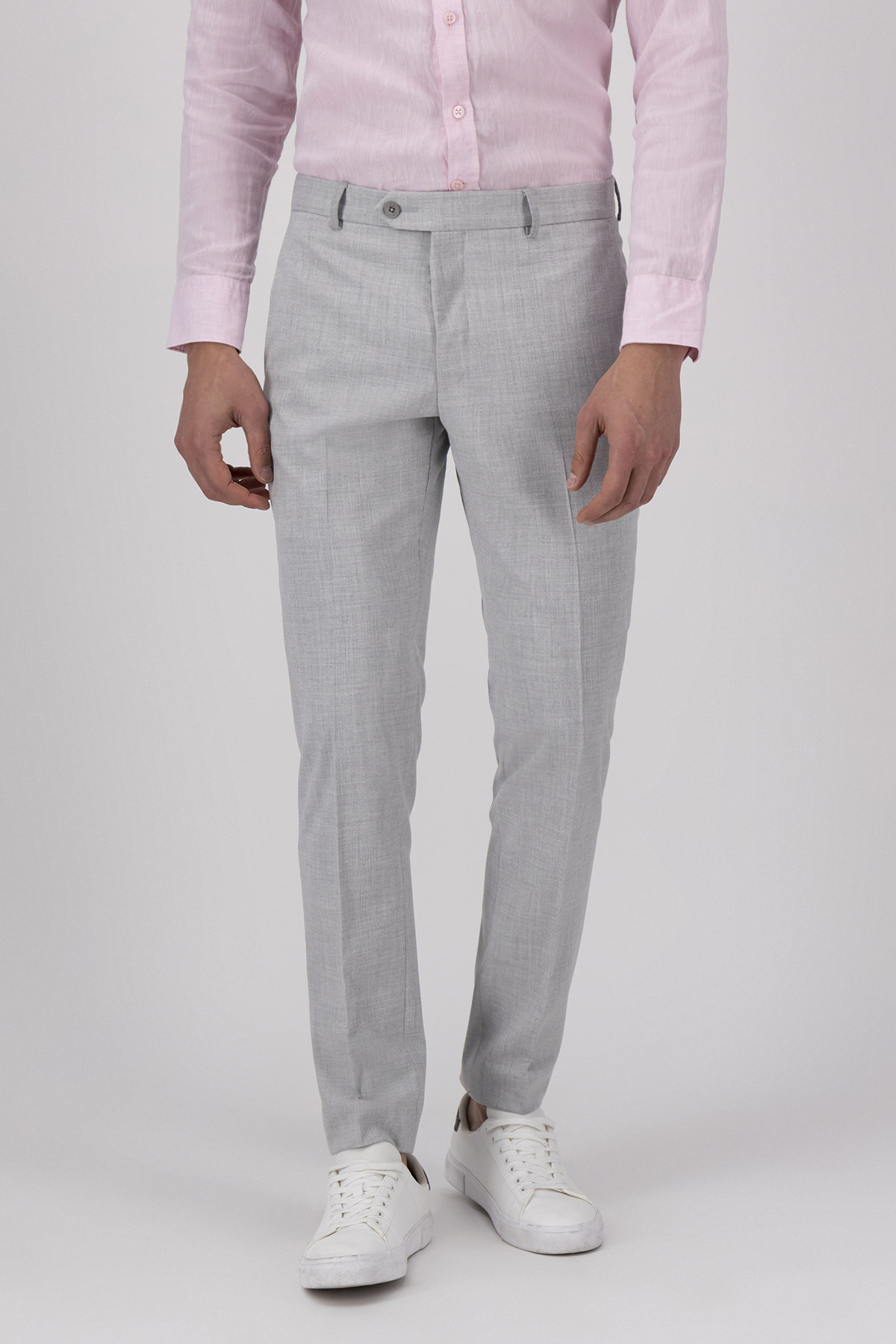 Traje Color Gris Claro Slim Fit