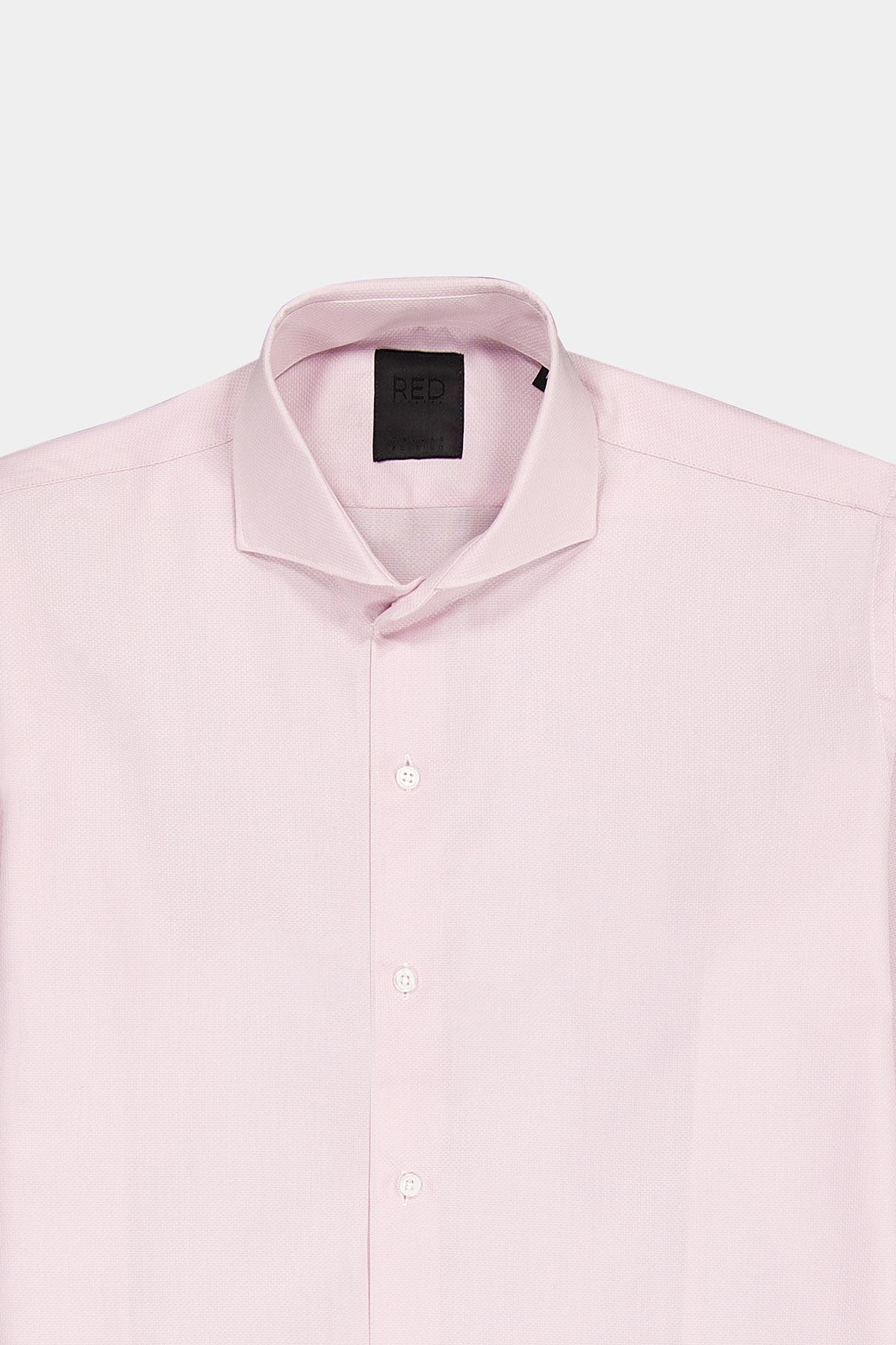 Camisa Vestir Roberts Red Color Rosa Claro Slim Fit