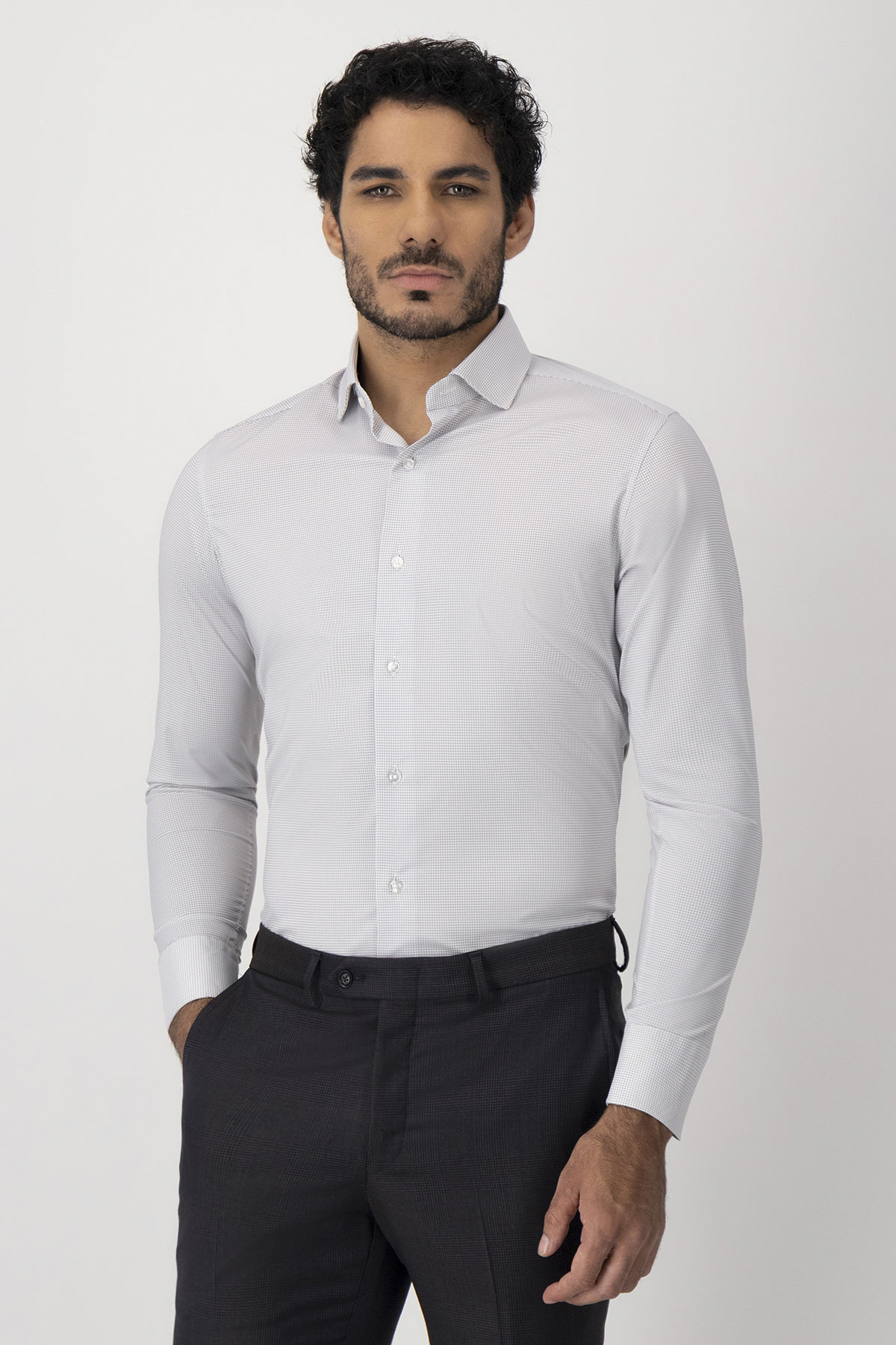Camisa Casual Anatomic Technology Slim Fit image number 2