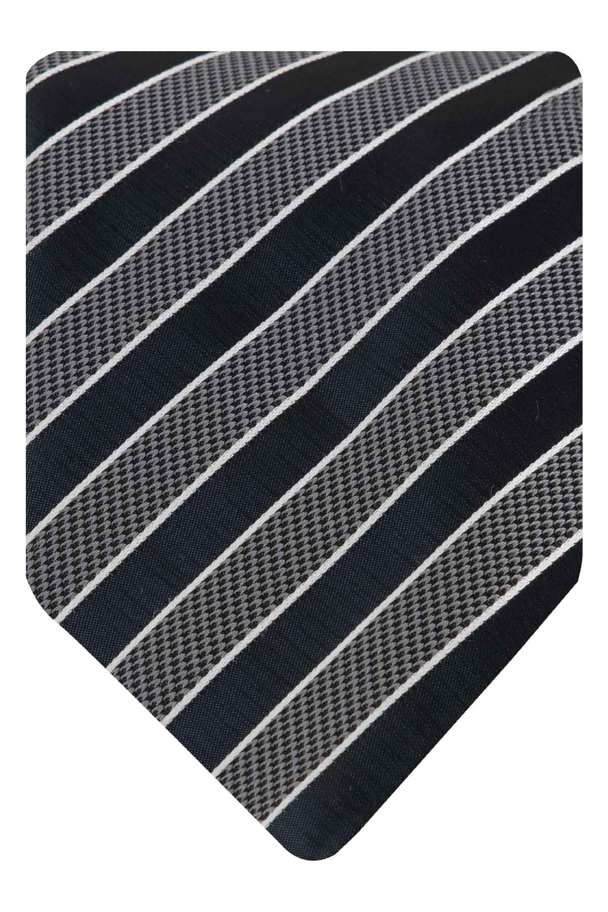 Corbata De Seda Con Rayas Diagonales image number 1
