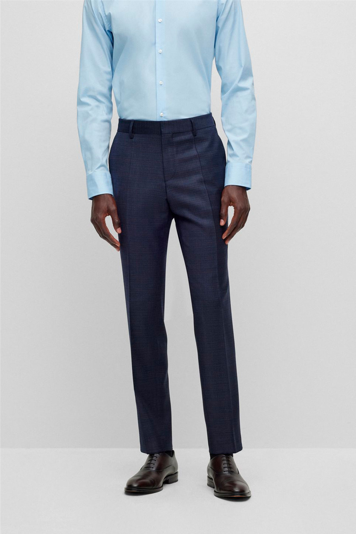 Traje Boss Azul Marino Slim Fit