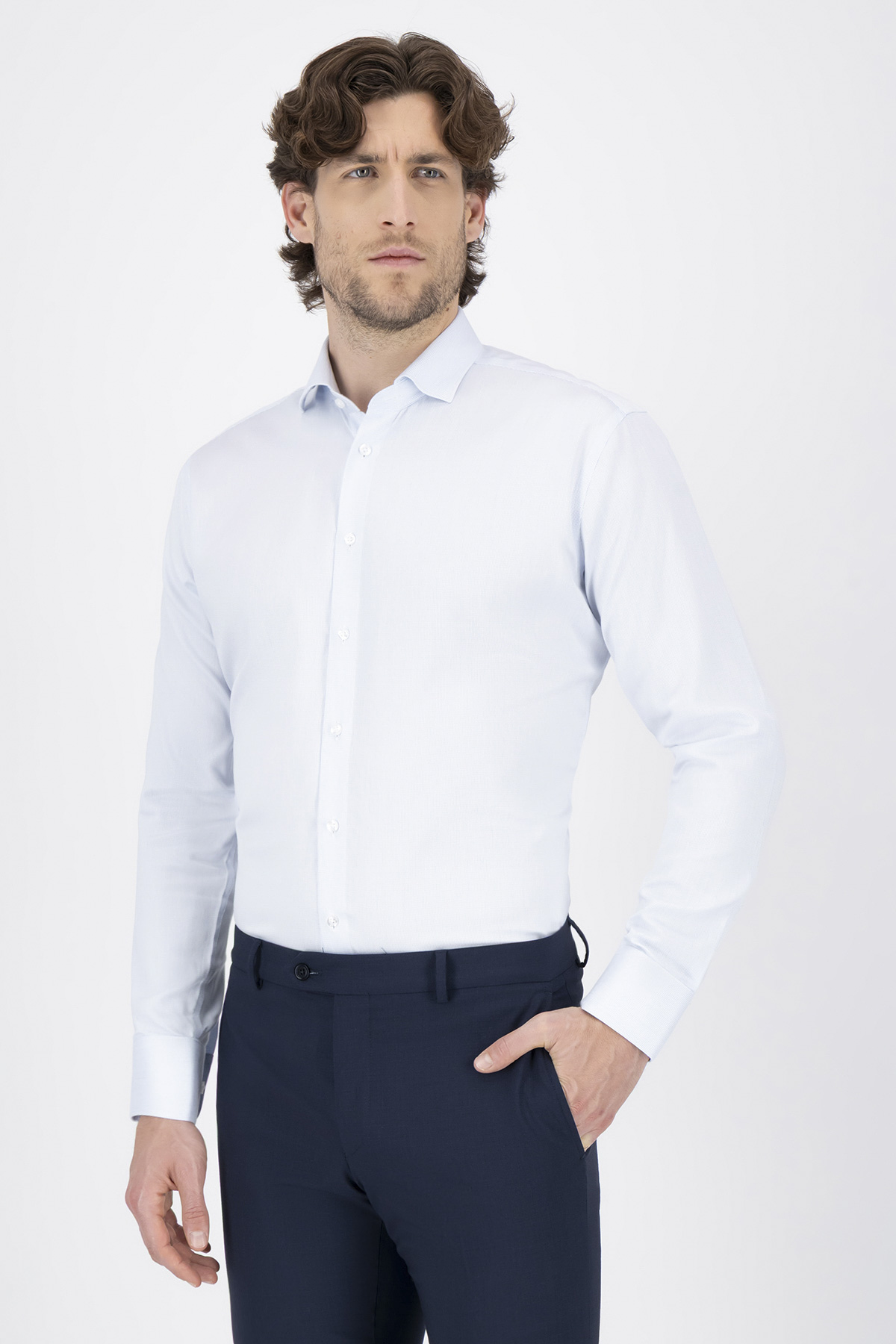 Camisa Non Iron Contemporary Fit